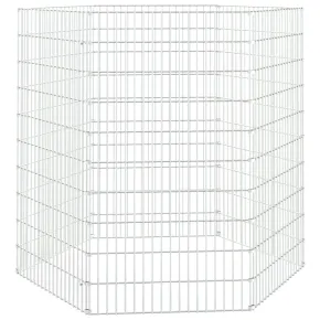 Adăpost pentru Animale - 6 Panouri, Fier Galvanizat 2