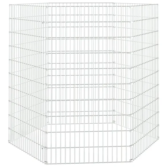 Adăpost pentru Animale - 6 Panouri, Fier Galvanizat