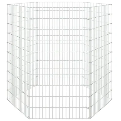 Adăpost pentru Animale - 6 Panouri, Fier Galvanizat