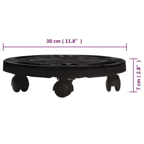 Cărucioare Plante cu Roți 360° - 170 kg Capacitate | Livrare Gratuită