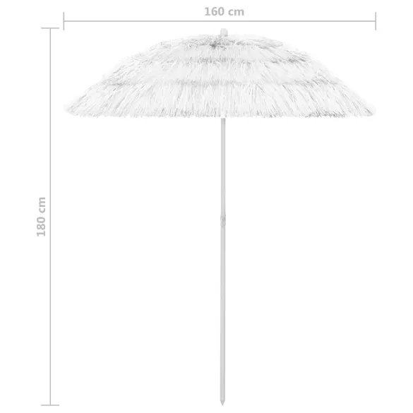 Umbrelă de Plajă Hawaii 180 cm - Protecție UV, Livrare Gratuită