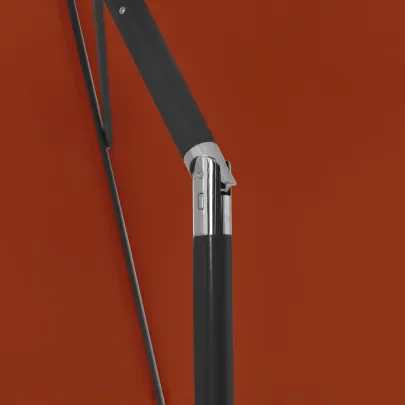 Umbrelă de Plajă Cărămizie - Protecție UV | Livrare Gratuită