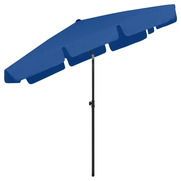 Umbrelă de Plajă cu Protecție UV - Albastru Azuriu | Comandă Acum Umbrelă de Plajă cu Protecție UV - Albastru Azuriu | Comandă Acum