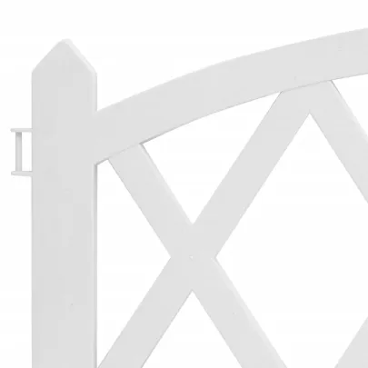 Borduri Gazon Alb | 17 buc | 10m | PP | Livrare Gratuită