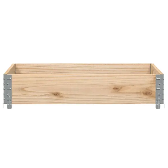 Jardinieră Grădină Lemn Masiv 100x100 cm | Livrare Gratuită