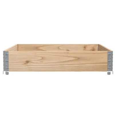 Jardinieră Grădină Lemn Masiv 100x100 cm | Livrare Gratuită