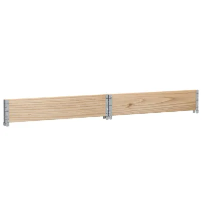Jardinieră Grădină Lemn Masiv 100x100 cm | Livrare Gratuită