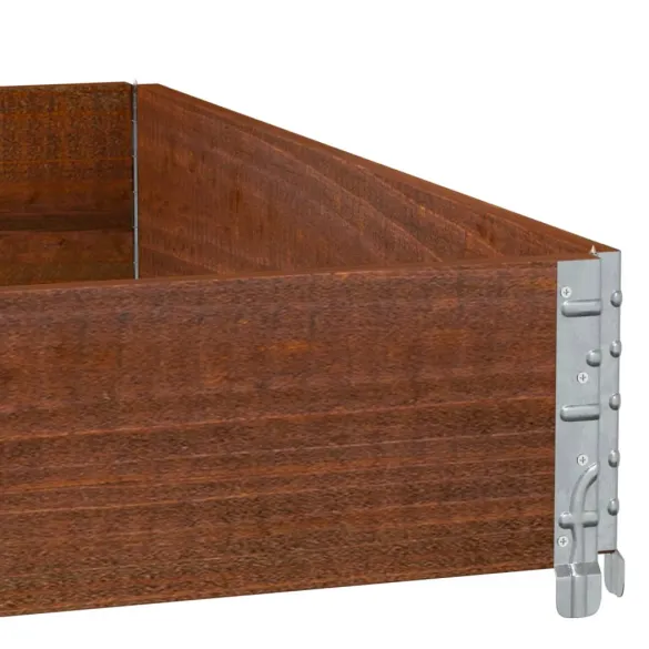 Jardinieră Grădină Lemn Masiv 100x100 cm - Livrare Gratuită