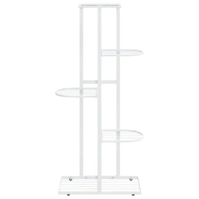 Suport Flori 5 Niveluri Alb - Metal | Livrare Gratuita