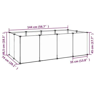 Cușcă Transparentă Animale Mici - PP și Oțel | Livrare Gratuită