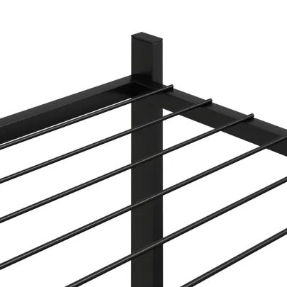 Suport Flori Fier Negru - Raft Plante Interior/Exterior