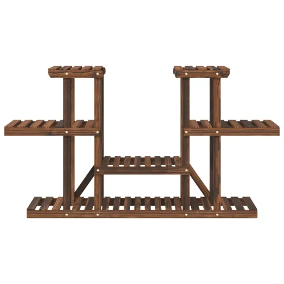 Suport Flori Lemn Masiv Brad - 110x25x73 cm | Comandă Acum