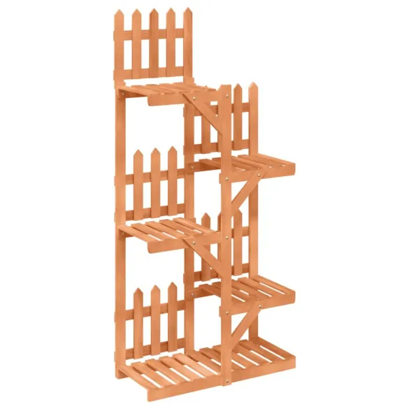 Suport Flori Lemn Masiv de Brad - 60x25x130 cm Suport Flori Lemn Masiv de Brad - 60x25x130 cm