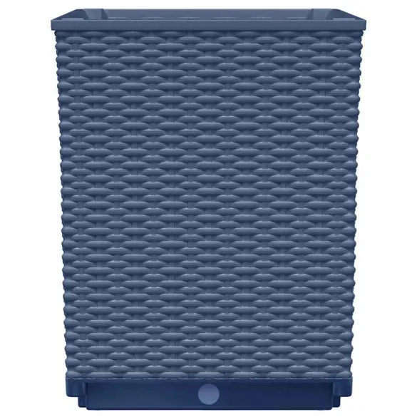 Jardiniere Polipropilenă 2 Bucăți - Albastru Gri | Livrare Gratuită