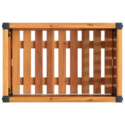 Jardinieră Grădină Lemn Acacia - 45x30x27,5 cm | Livrare Gratuită