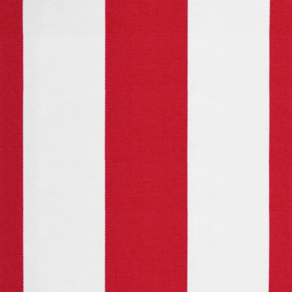 Pânză copertină dungi roșii-albe 3,5x2,5m - Rezistentă la UV și apă