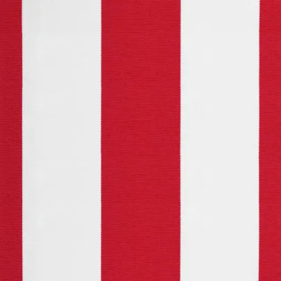 Pânză copertină dungi roșii-albe 3,5x2,5m - Rezistentă la UV și apă