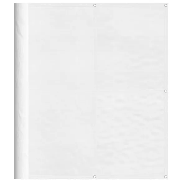 Paravan de Balcon Alb 120x1000 cm - Poliester Oxford