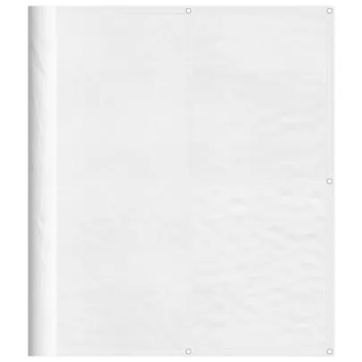 Paravan de Balcon Alb 120x1000 cm - Poliester Oxford