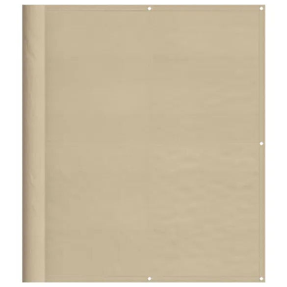 Paravan Balcon Bej 120x800 cm - Rezistent la Apă și UV