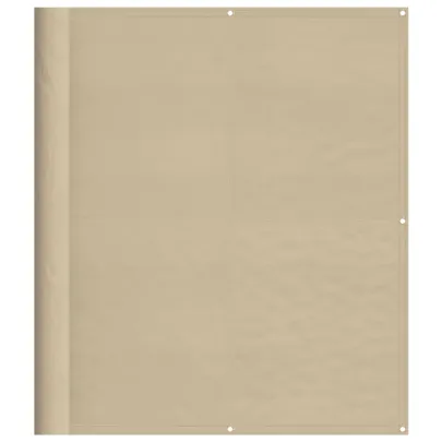 Paravan Balcon Bej 120x800 cm - Rezistent la Apă și UV