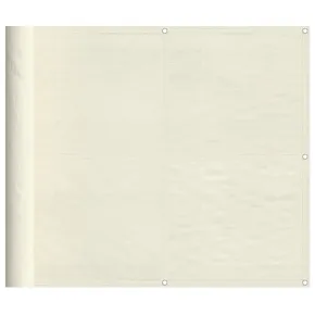 Paravan de Balcon Crem 90x1000 cm - Poliester Oxford 2