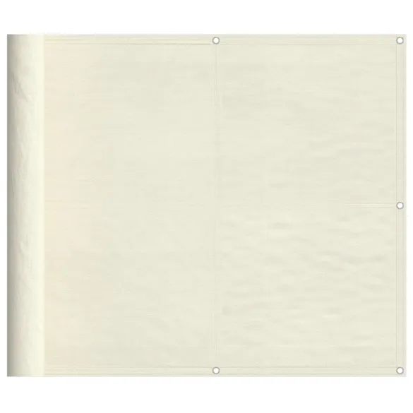 Paravan de Balcon Crem 90x1000 cm - Poliester Oxford
