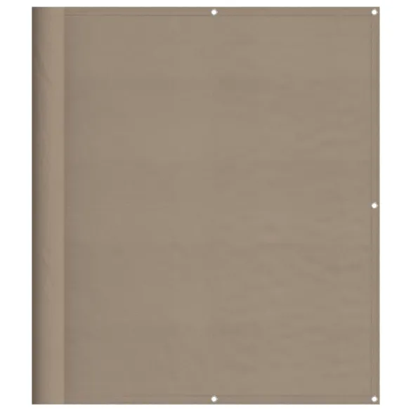 Paravan de Balcon Gri Taupe - 100% Poliester Oxford Rezistent