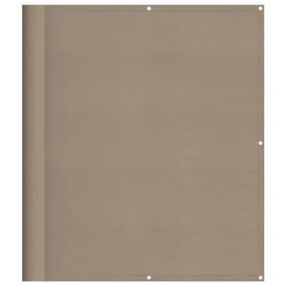 Paravan de Balcon Gri Taupe - 100% Poliester Oxford Rezistent
