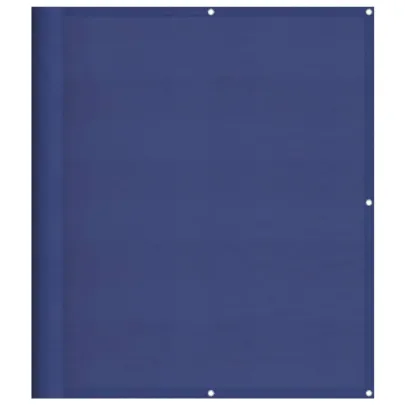 Paravan de Balcon Albastru 120x800 cm - Rezistent la Apă