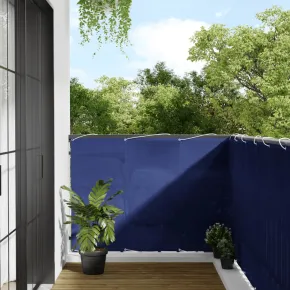 Paravan Balcon Albastru 120x1000 cm - Rezistent la Apă