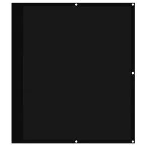 Paravan de Balcon Negru 120x800 cm - Oxford Rezistent 2