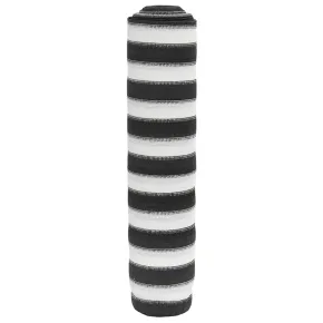 Plasă protecție intimitate HDPE 2x10m - Antracit/Alb