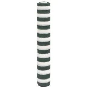 Plasă protecție intimitate verde/alb HDPE 75g/m² 1,2x50m