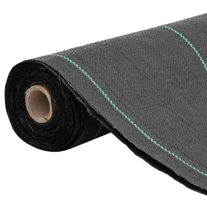 Membrană Antiburuieni Negru PP 0,5x150 m | Livrare Gratuită
