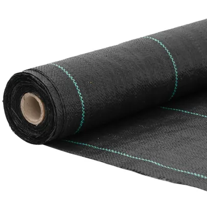 Membrană Antiburuieni Negru PP 0,5x150 m | Livrare Gratuită