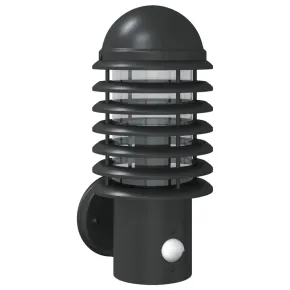 Lampă Perete cu Senzor Mișcare - Exterioară, IP44, Negru 2
