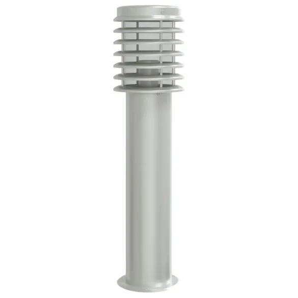 Lampă Podea Exterior Argintiu | Oțel Inoxidabil IP44 Lampă Podea Exterior Argintiu | Oțel Inoxidabil IP44