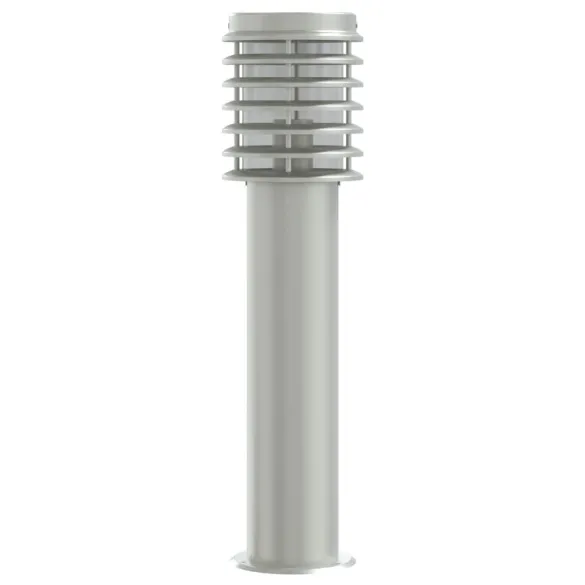 Lampă Podea Exterior Argintiu | Oțel Inoxidabil IP44 Lampă Podea Exterior Argintiu | Oțel Inoxidabil IP44