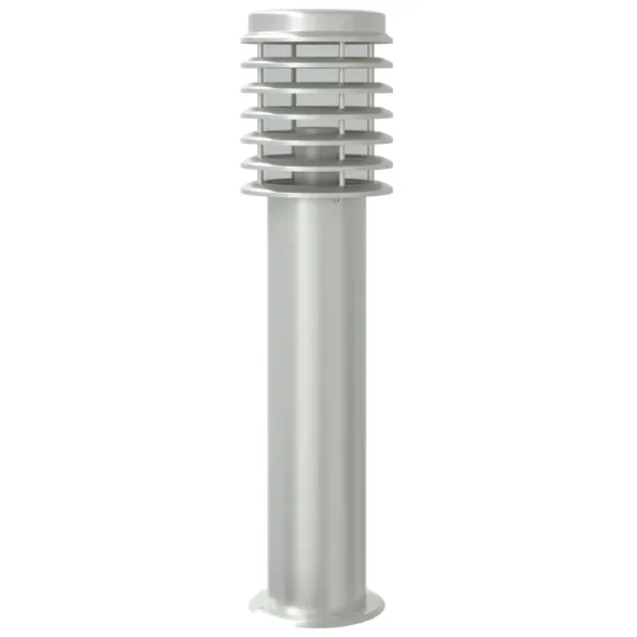 Lampă Podea Exterior Argintiu | Oțel Inoxidabil IP44 Lampă Podea Exterior Argintiu | Oțel Inoxidabil IP44