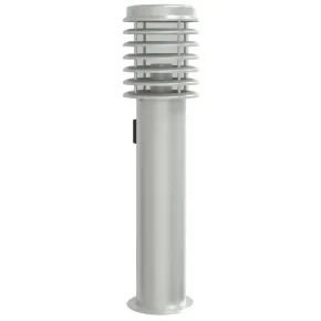 Lampă Exterioară cu Priză, Oțel Inox, IP44, Livrare Gratuită 2