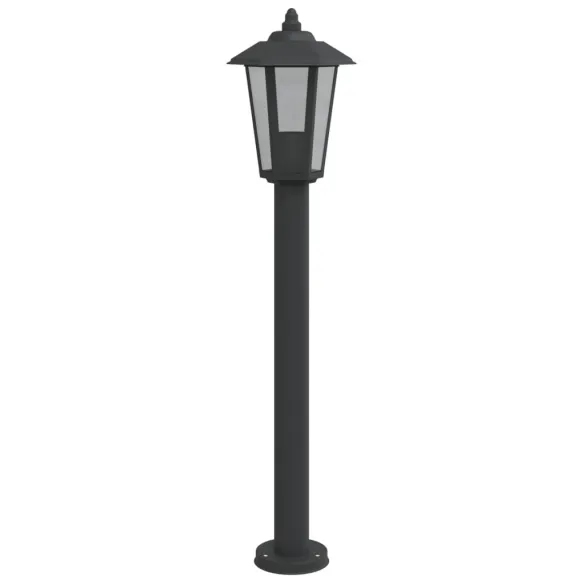 Lampă Exterioară Podea 80 cm Negru Oțel Inoxidabil IP44