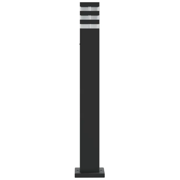 Lampă Podea Exterior IP44 Negru Aluminiu | Livrare Gratuită