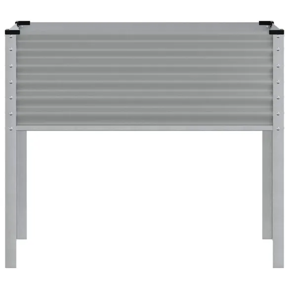 Jardinieră Grădină Oțel Gri - 100x41x90 cm - Comandă Acum