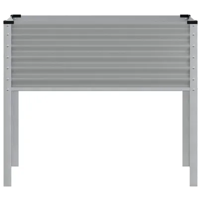 Jardinieră Grădină Oțel Gri - 100x41x90 cm - Comandă Acum