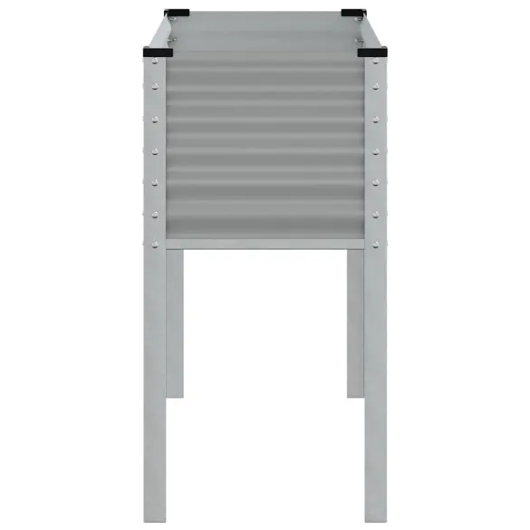 Jardinieră Grădină Oțel Gri - 100x41x90 cm - Comandă Acum