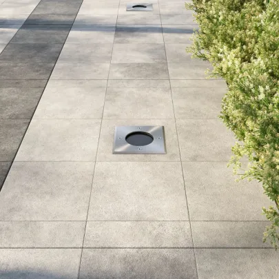 Lămpi Sol Exterior Pătrate 3 Buc | IP67 | Livrare Gratuită