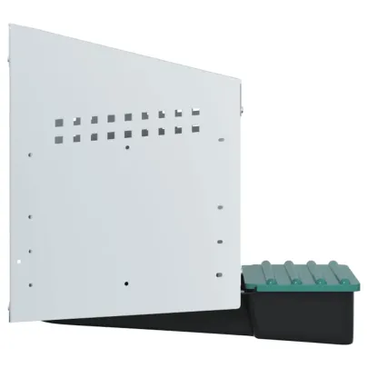 Cuibăr Găini Montat pe Perete - Oțel Galvanizat | Livrare Gratuită