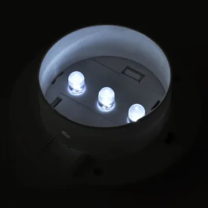 Lămpi Solare Exterior 6 buc | Iluminare Gard Albă