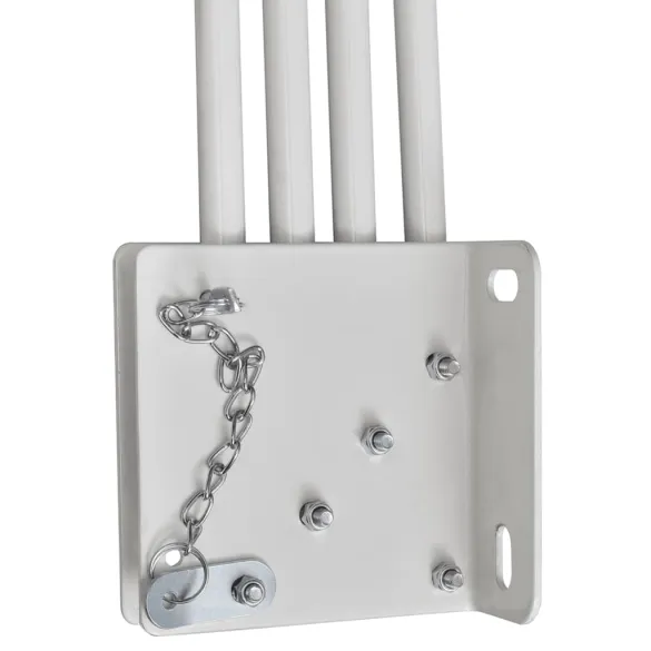 Copertină laterală pliabilă balcon 210x210 cm - crem